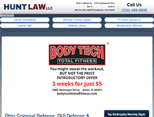 Tablet Screenshot of hunt-law-llc.com